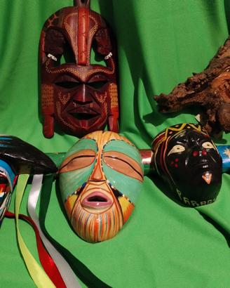 Maschere decorative da parete