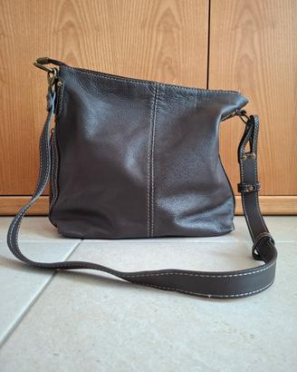 Borsa a tracolla in pelle, marchio  Solinda