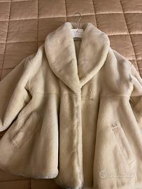 Ecopelliccia color burro