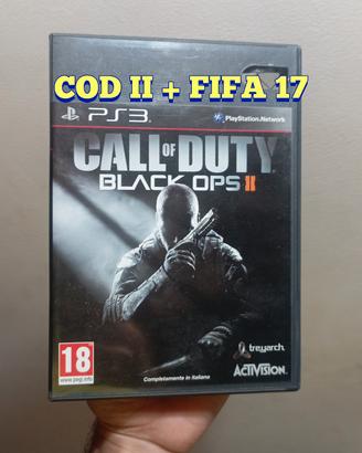 CALL OF DUTY BLACK OPS 2 + FIFA 17 PER PS3 