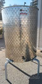 Contenitore per Olio Vino 400L acciao Inox Nuovo