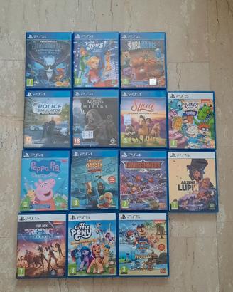 Lotto giochi PS4 / PS5  