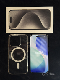 iphone 15pro 128gb + mag safe