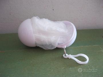 K-way pieghevole con pallina portachiavi