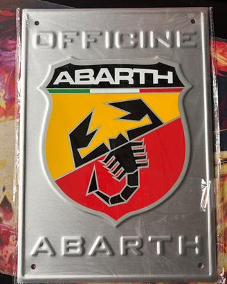 Targa abarth nuova graffiata