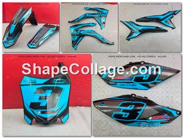 KIT PLASTICHE HONDA CRF 250 2014 2017 CR-F 2015 20