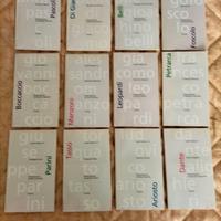 Collana di 12 libricini di grandi poeti italiani 