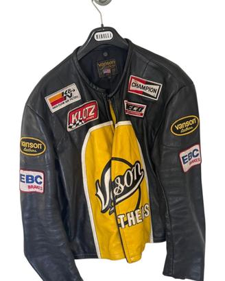 Vanson Leathers originale in pelle taglia 54
