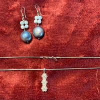 Collana e Orecchini Oro 18Kgp
