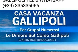 A gallipoli casa vacanza x gruppi chiama 335335066