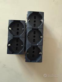 Bticino living 5 schuko L4140/16