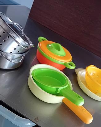 Set attrezzi da cucina giocattolo 