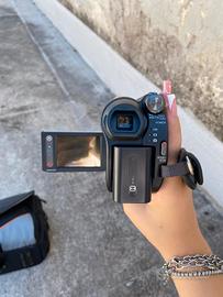 videocamera Sony con borsa