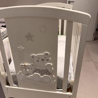 Culla con fasciatoio