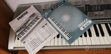 Tastiera musicale Farfisa TK79 + manuali
