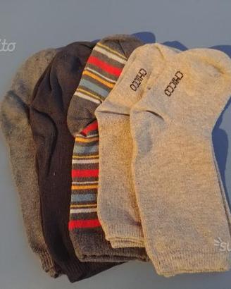 Stock calze lunghe in cotone 12-24 mesi