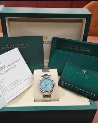 Rolex 277200 tiffany turchese