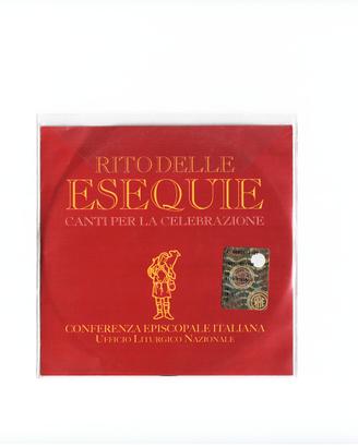 CD musicale Rito delle Esequie (nuovo)