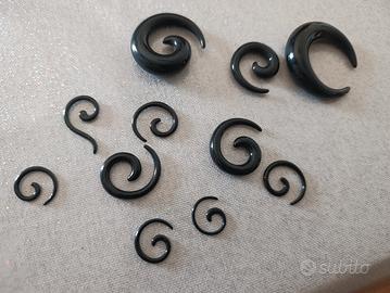 Set Dilatatori orecchio piercing