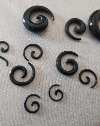 Set Dilatatori orecchio piercing