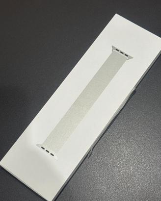 Apple cinturino in maglia milanese 46 mm naturale