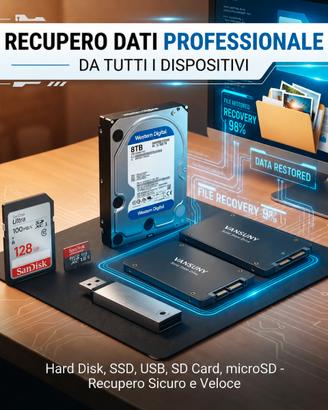 Recupero dati professionale