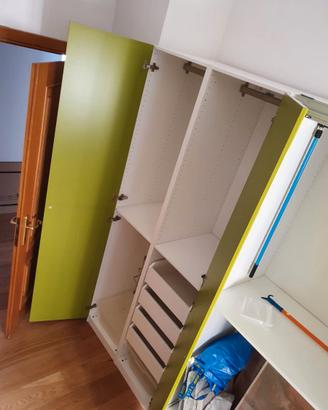 Cassetti/Bastoni per armadio pax IKEA 50 cm.