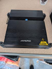 Amplificatore Alpine PMX-F640 4 Canali 640W