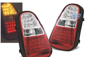 FANALI MINI COOPER R50 R52 R53 04-06 LED ROSSO CHI