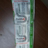 tubi compattabili con ghiera in alluminio e rosone