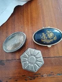 5 scatoline porta pillole vintage