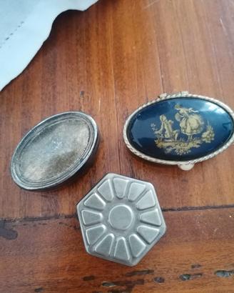 5 scatoline porta pillole vintage