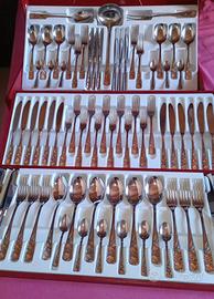 Servizio posate vintage INOX NUOVE!