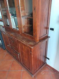 credenza antica arte povera