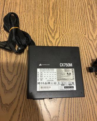 Alimentatore Corsair CX750M semi modulare