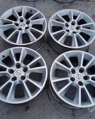 Cerchi In Lega Da 17" Per Opel Zafira B 2008