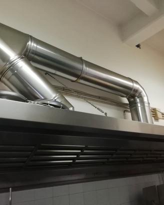 Cappa in acciaio inox