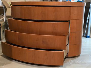 Comò cassettone legno ciliegio