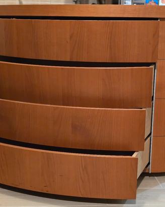 Comò cassettone legno ciliegio