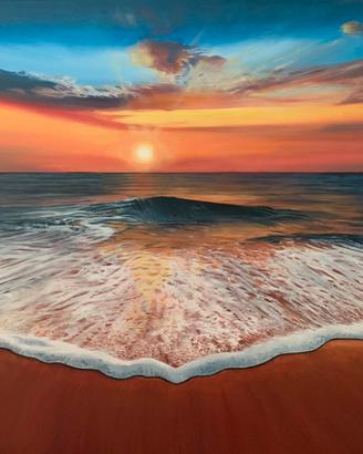 TRAMONTO SUL MARE