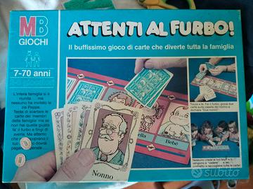 Gioco in scatola vintage Attenti al Furbo MB