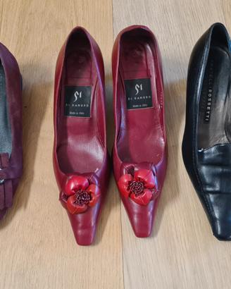 3 paia scarpe Di Sandro Fratelli Rossetti  Lorafer