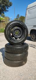 gomme e cerchi in ferro originali panda 4x4