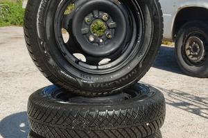gomme e cerchi in ferro originali panda 4x4