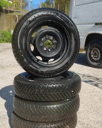 gomme e cerchi in ferro originali panda 4x4