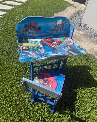 Scrivania spiderman 3/6 anni