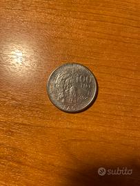 Moneta 100 lire FAO 1979