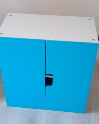 2 Mobili ikea azzurri bianchi 30 x 60 x 65