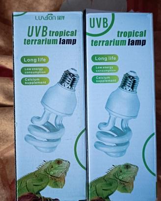 Lampade uvb per rettili