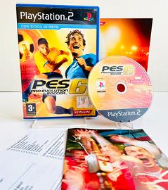 🇮🇹Pro Evolution Soccer 6 Ps2 Completo Pal Testato